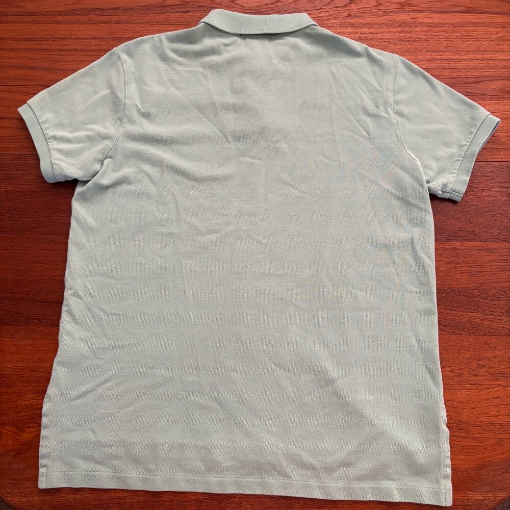 POLO Ralph Lauren Mint Green Short Sleeve Men's Polo Shirt Size Large - Picture 5 of 5